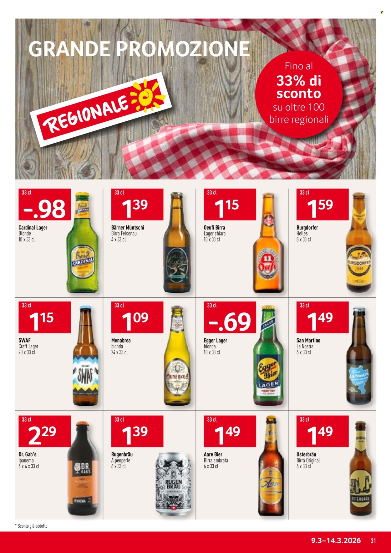 Catalogue Prodega - 9.3.2026 - 14.3.2026. Page 31. Page 31