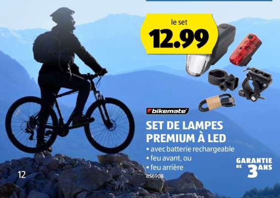 SET DE LAMPES PREMIUM À LED