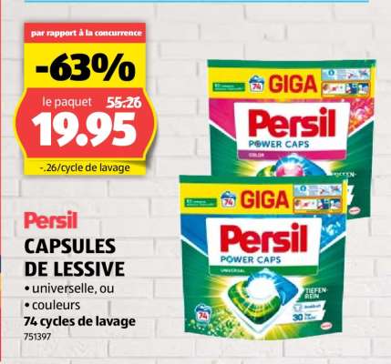 Persil CAPSULES DE LESSIVE