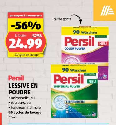 Persil LESSIVE EN POUDRE