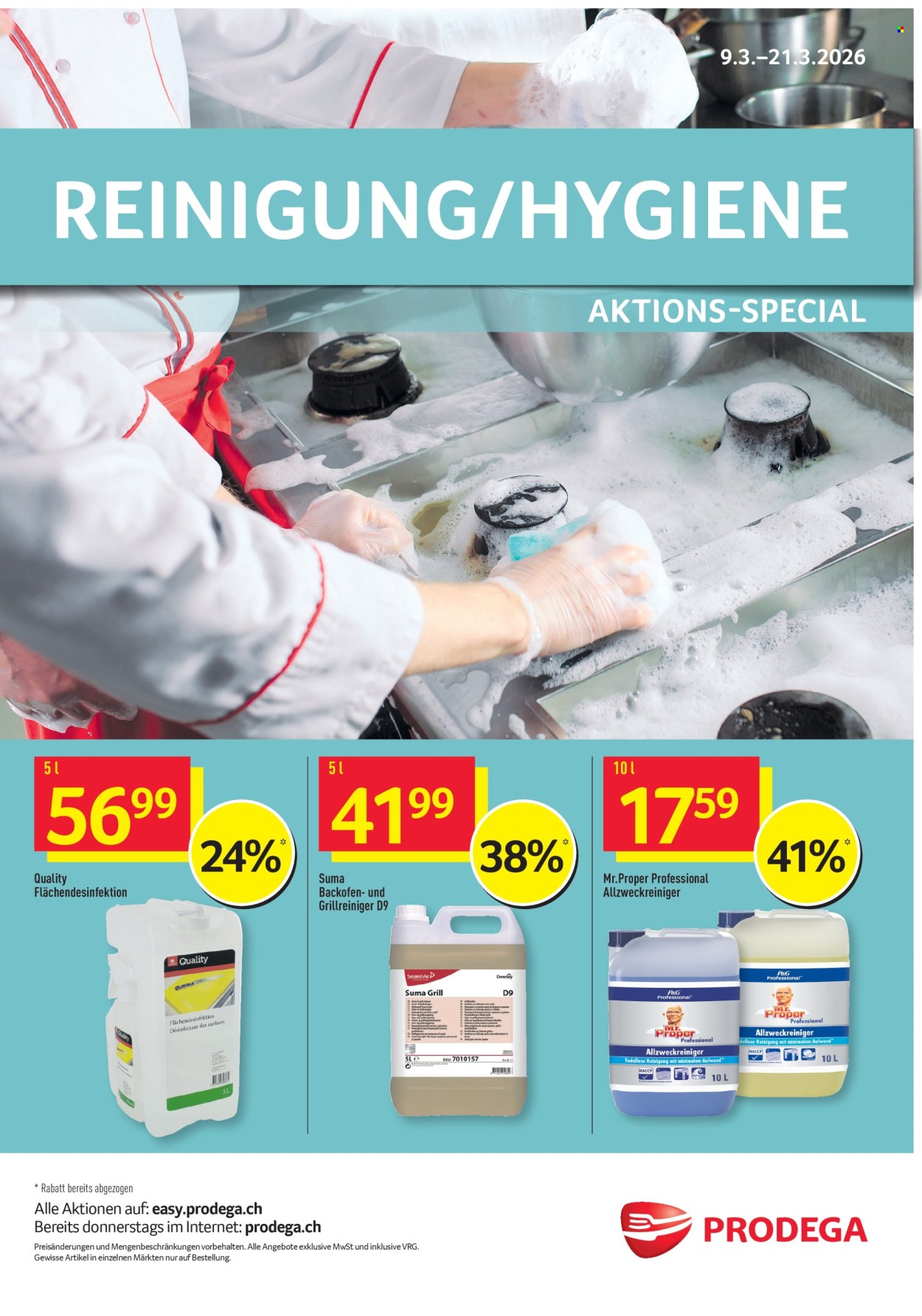 Catalogue Prodega - 9.3.2026 - 21.3.2026. Page 1. Page 1