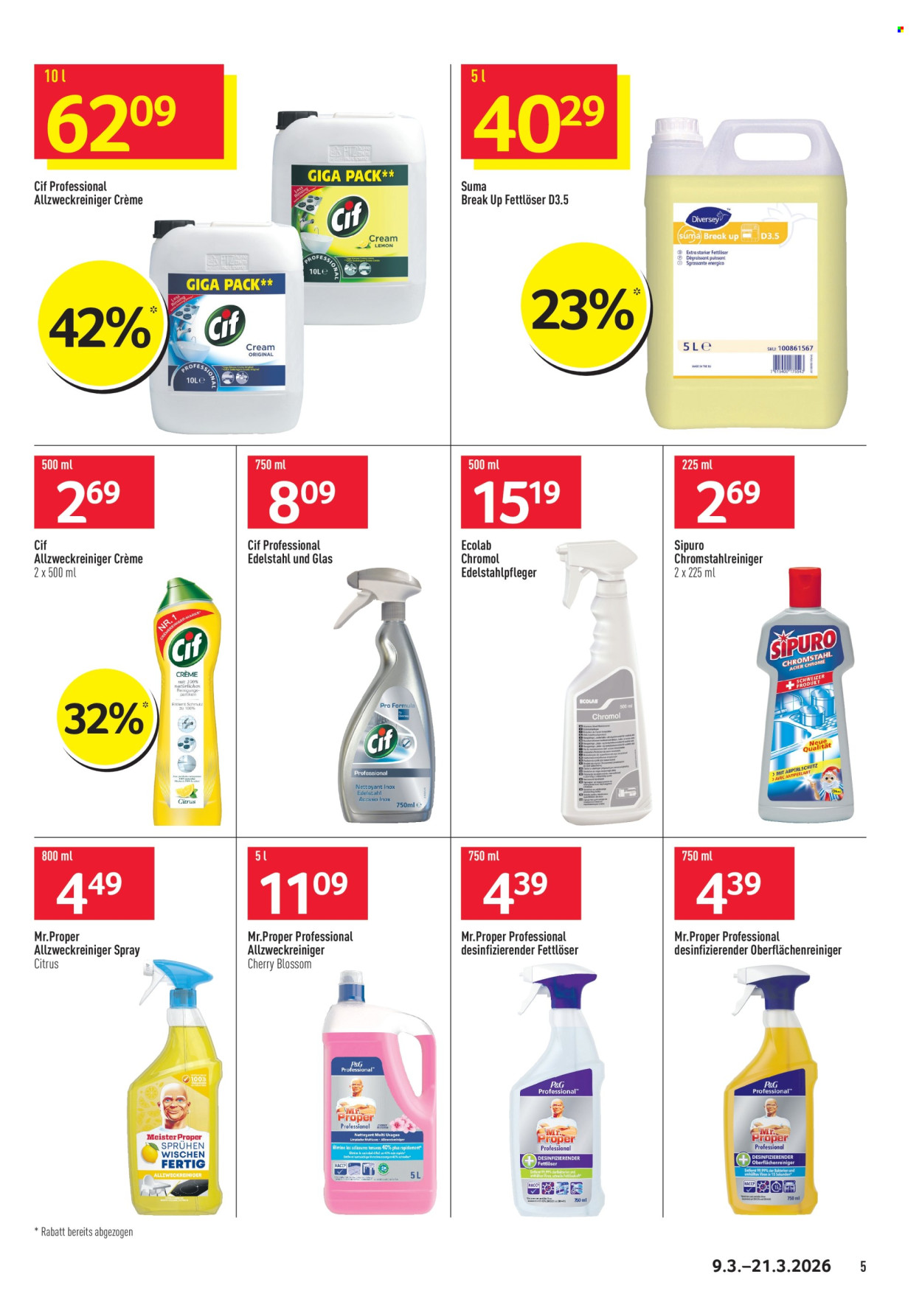 Catalogue Prodega - 9.3.2026 - 21.3.2026. Page 5. Page 5