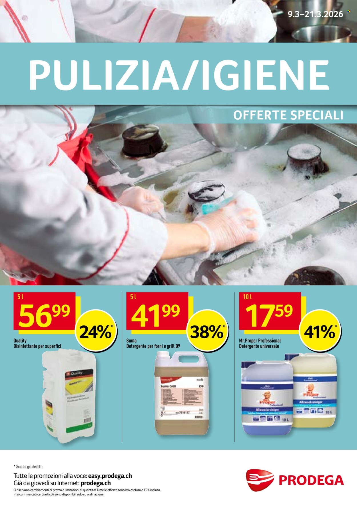 Catalogue Prodega - 9.3.2026 - 21.3.2026. Page 1. Page 1