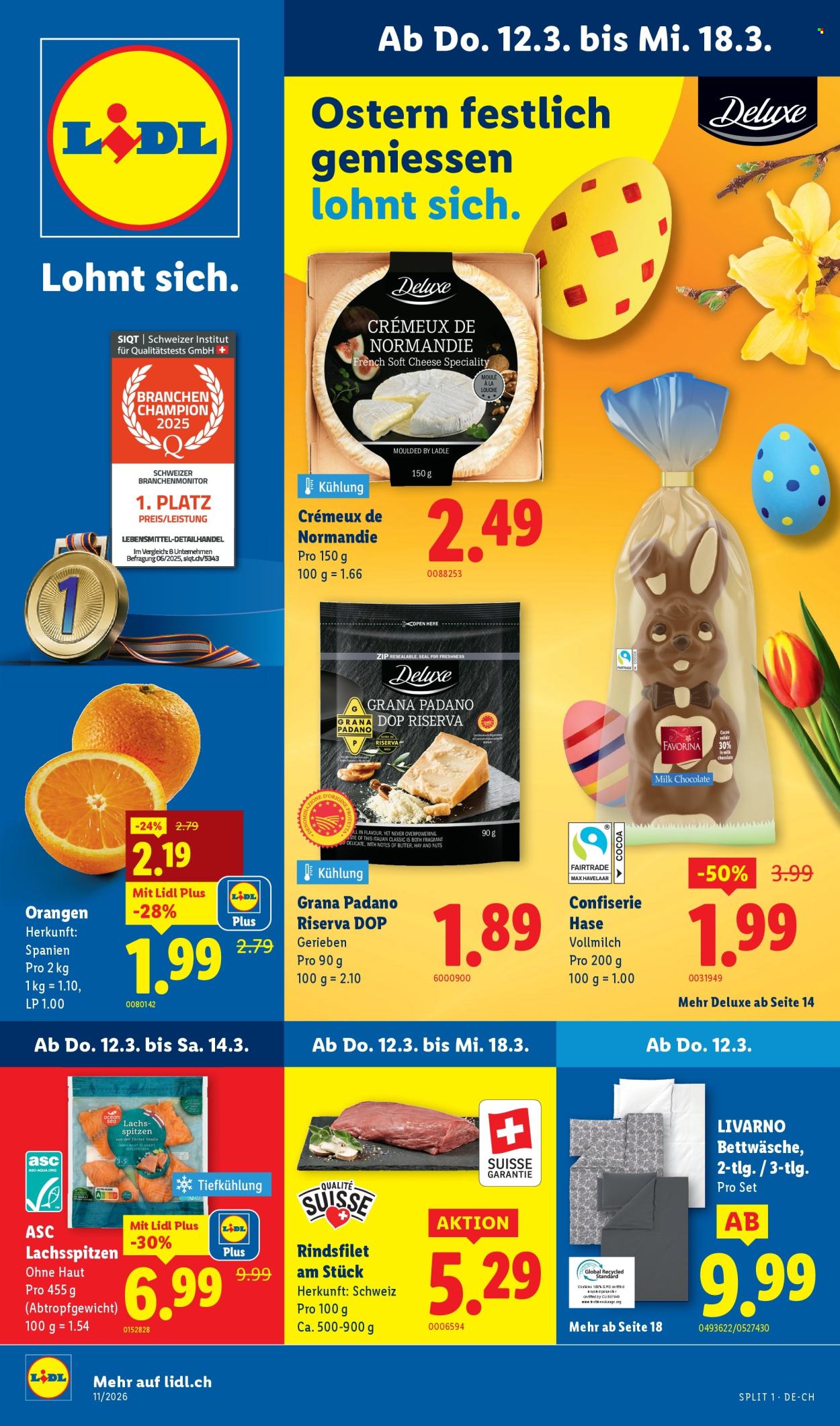 Catalogue Lidl - 12.3.2026 - 18.3.2026. Page 1. Page 1