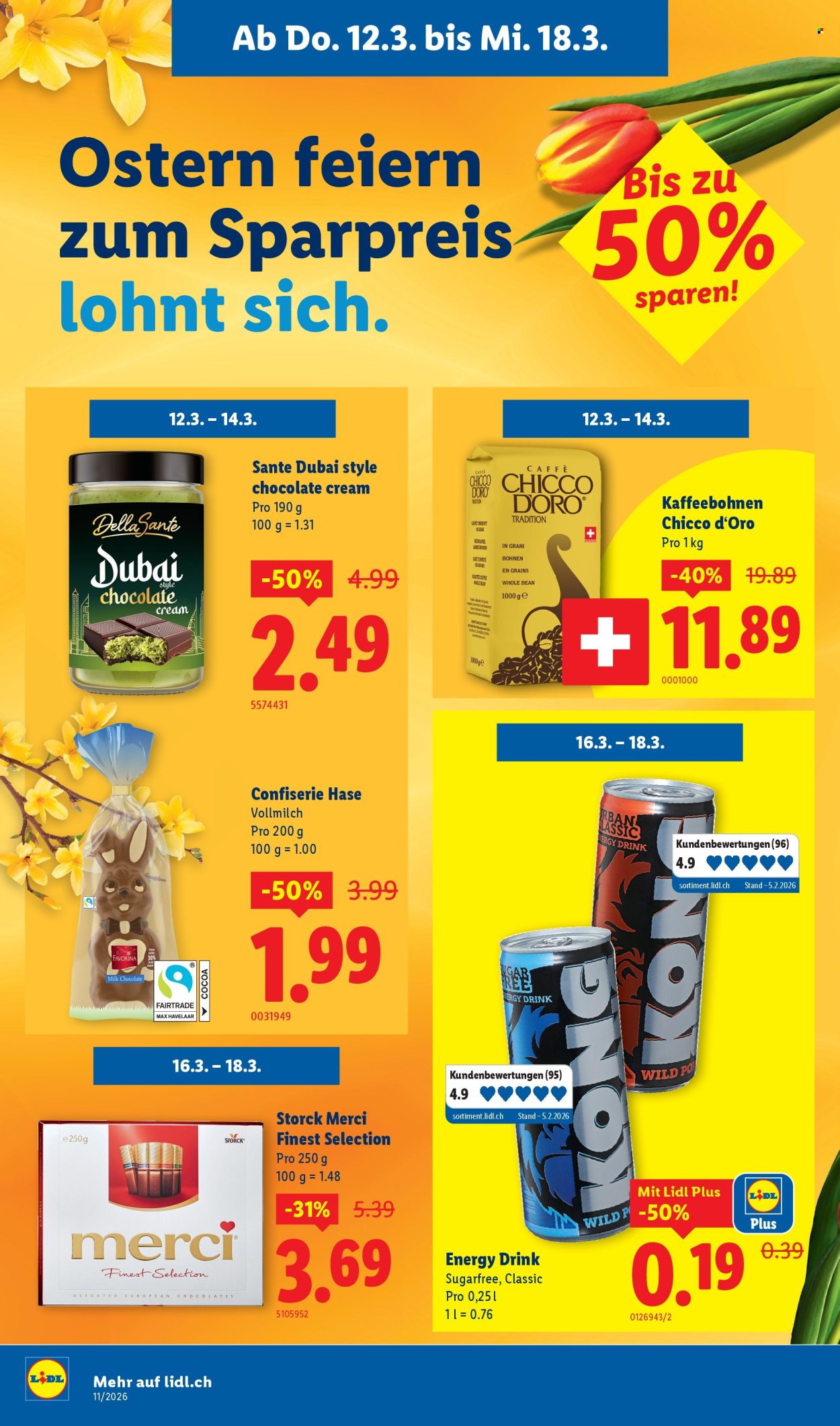 Catalogue Lidl - 12.3.2026 - 18.3.2026. Page 4. Page 4