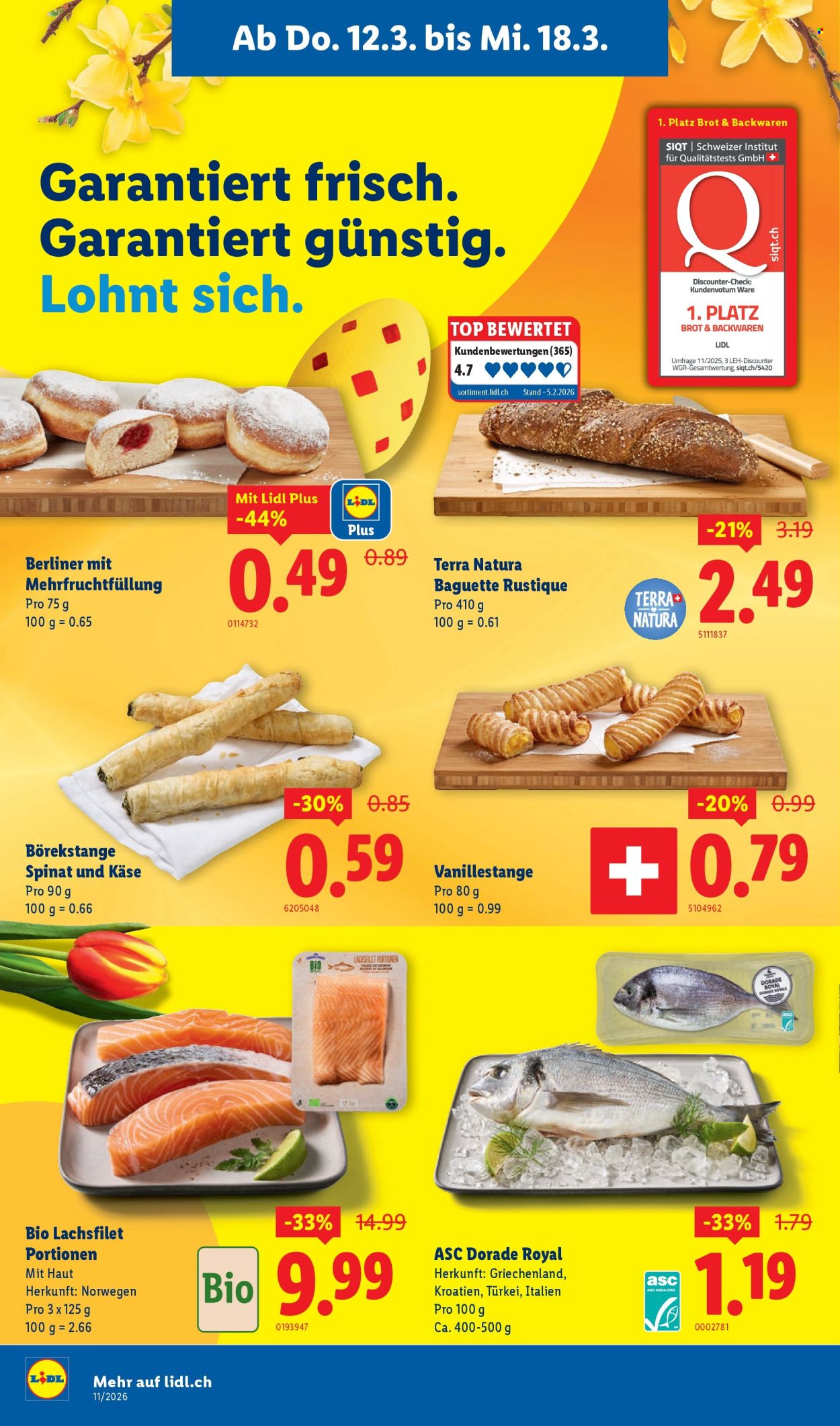 Catalogue Lidl - 12.3.2026 - 18.3.2026. Page 6. Page 6