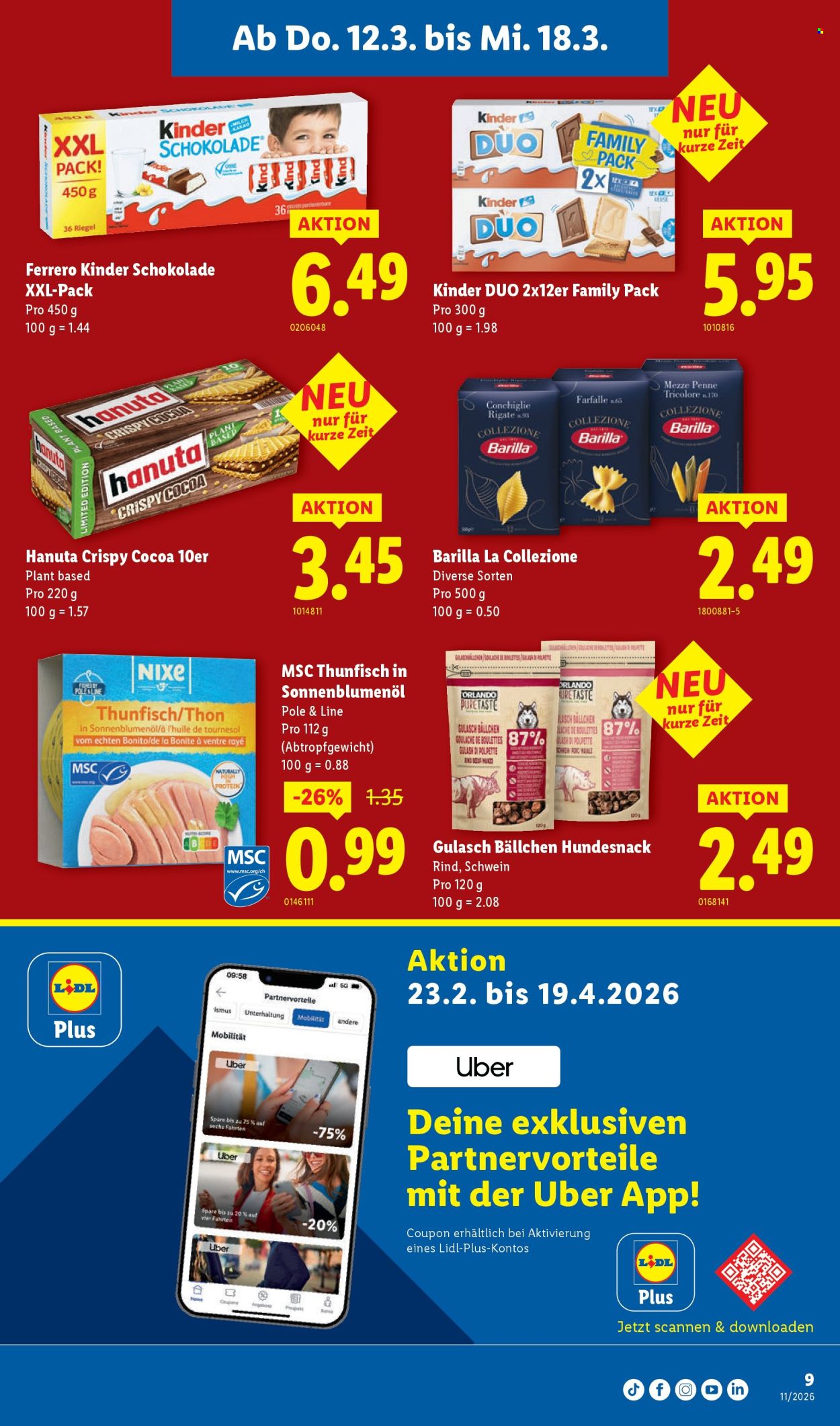 Catalogue Lidl - 12.3.2026 - 18.3.2026. Page 9. Page 9