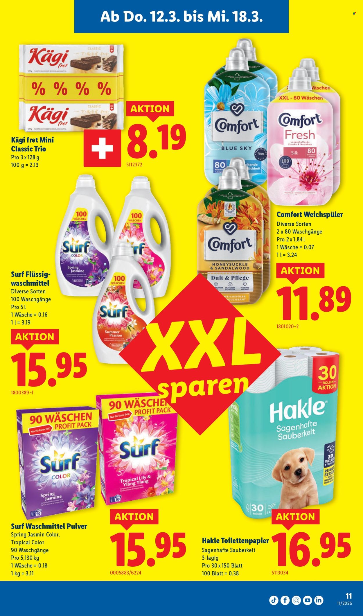 Catalogue Lidl - 12.3.2026 - 18.3.2026. Page 11. Page 11