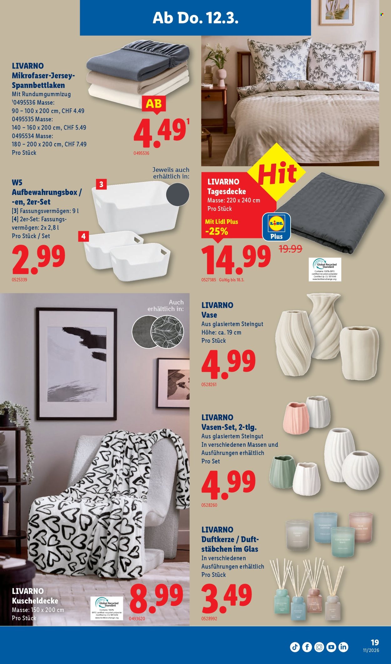 Catalogue Lidl - 12.3.2026 - 18.3.2026. Page 19. Page 19