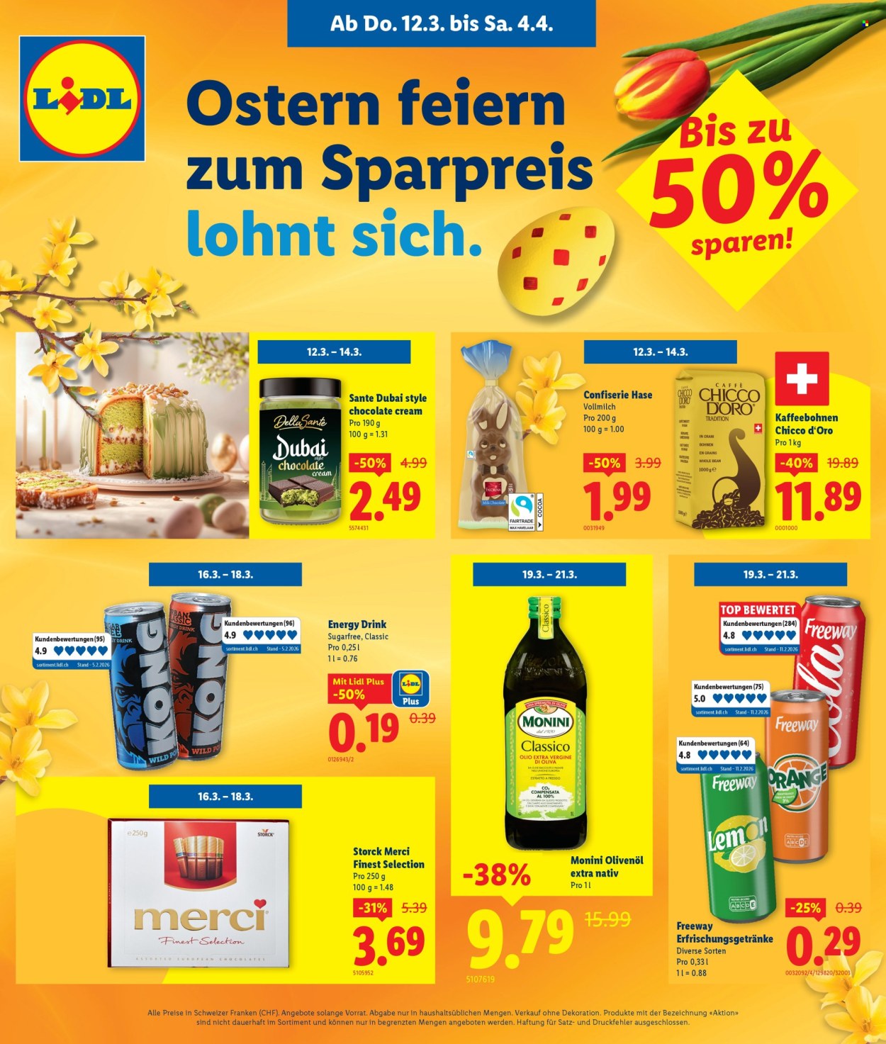Catalogue Lidl - 12.3.2026 - 4.4.2026. Page 1. Page 1