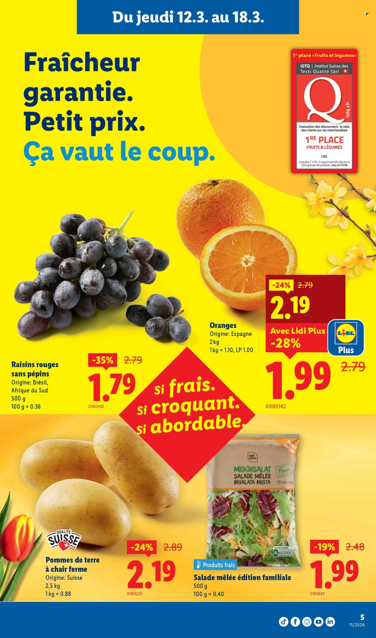 Catalogue Lidl - 12.3.2026 - 18.3.2026. Page 5. Page 5