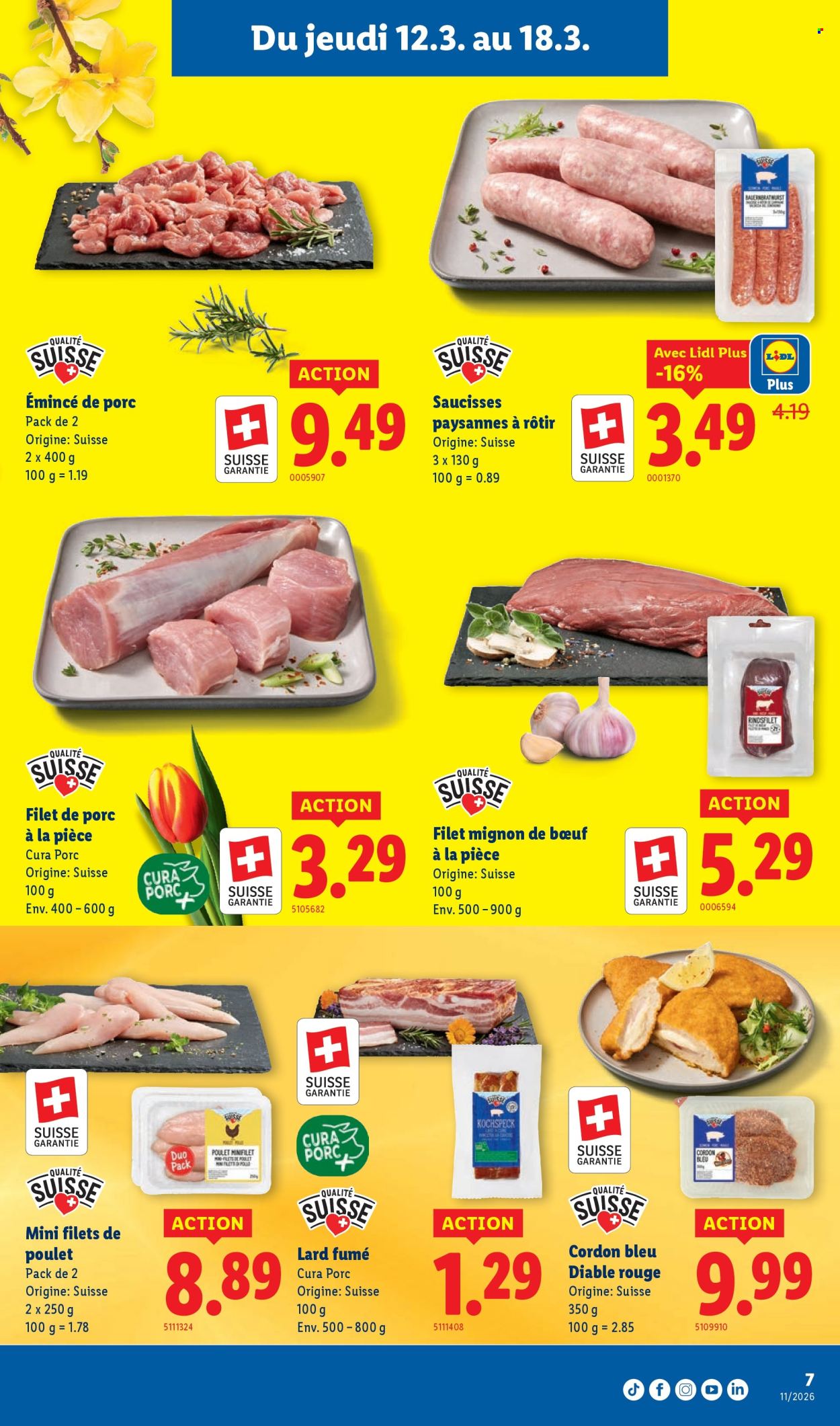 Catalogue Lidl - 12.3.2026 - 18.3.2026. Page 7. Page 7