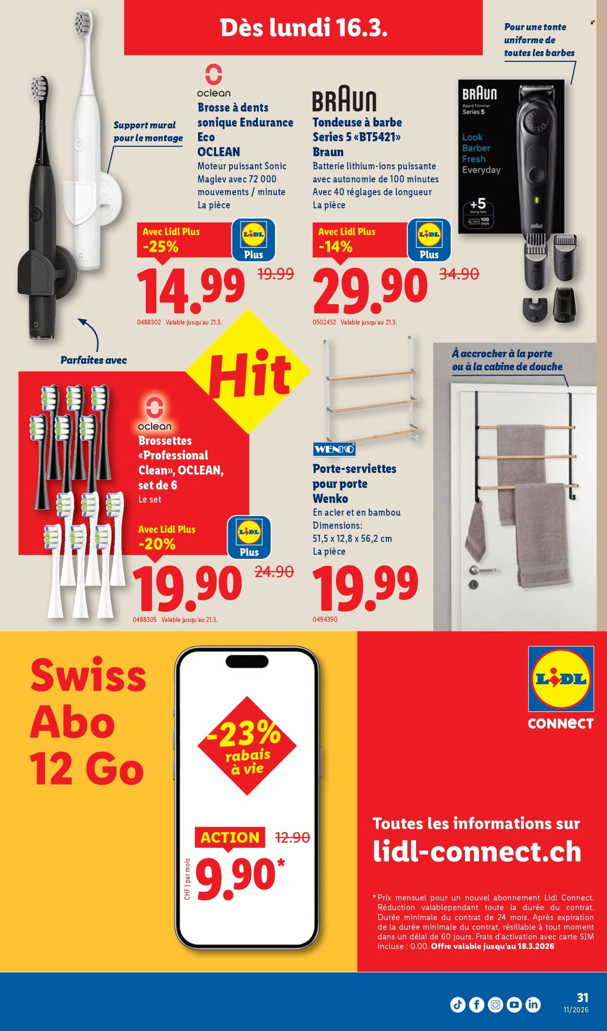 Catalogue Lidl - 12.3.2026 - 18.3.2026. Page 31. Page 31