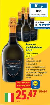 Prosecco Valdobbiadene DOCG
