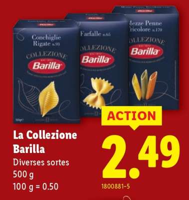 La Collezione Barilla
