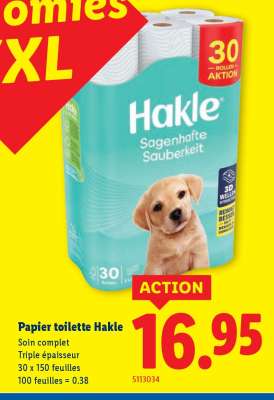 Papier toilette Hakle