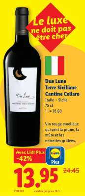 Due Lune Terre Siciliane Cantine Cellaro