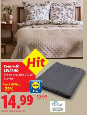 Couvre-lit LIVARNO