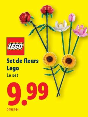 Set de fleurs Lego