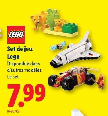 Set de jeu Lego