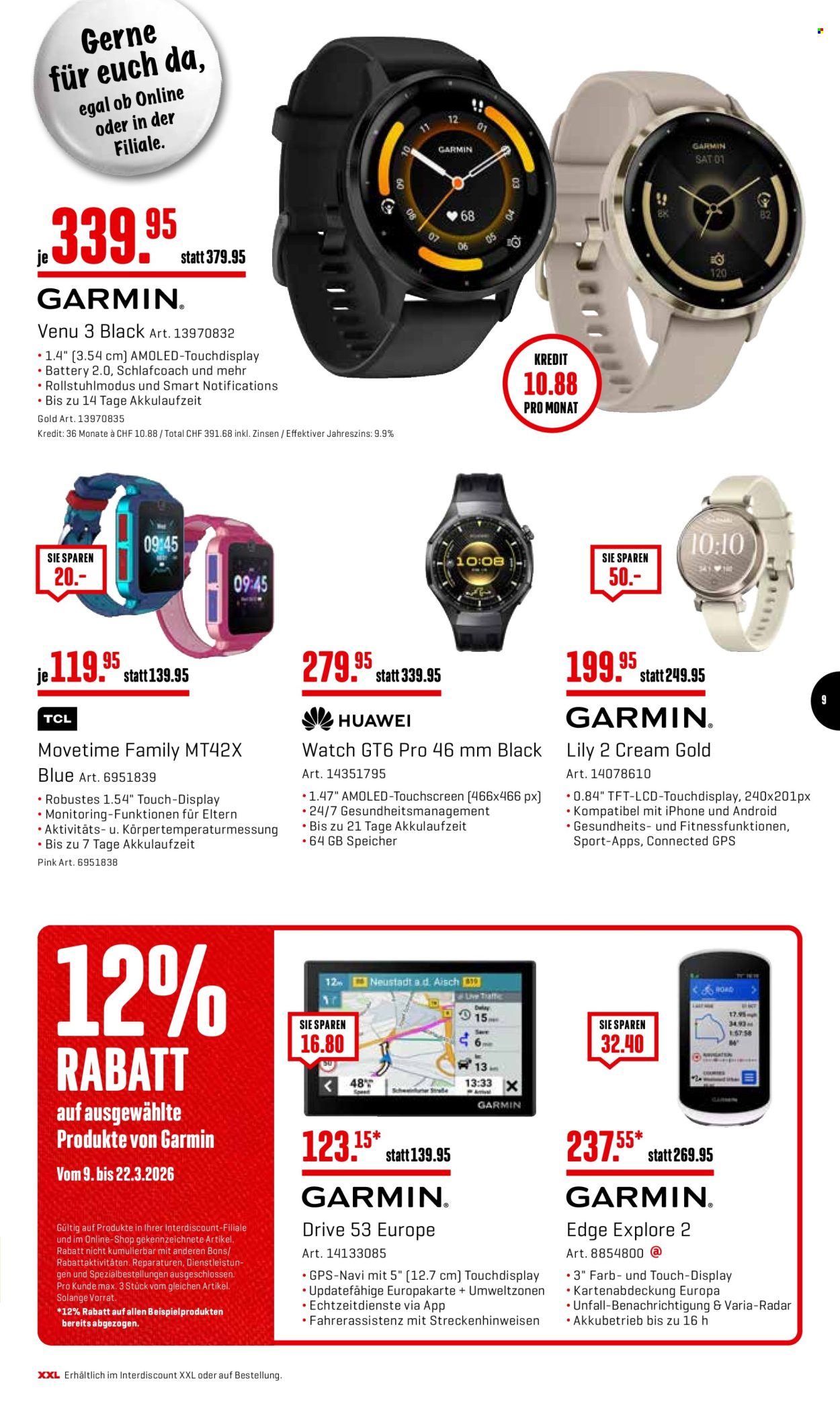 Catalogue Interdiscount - 9.3.2026 - 22.3.2026. Page 9. Page 9