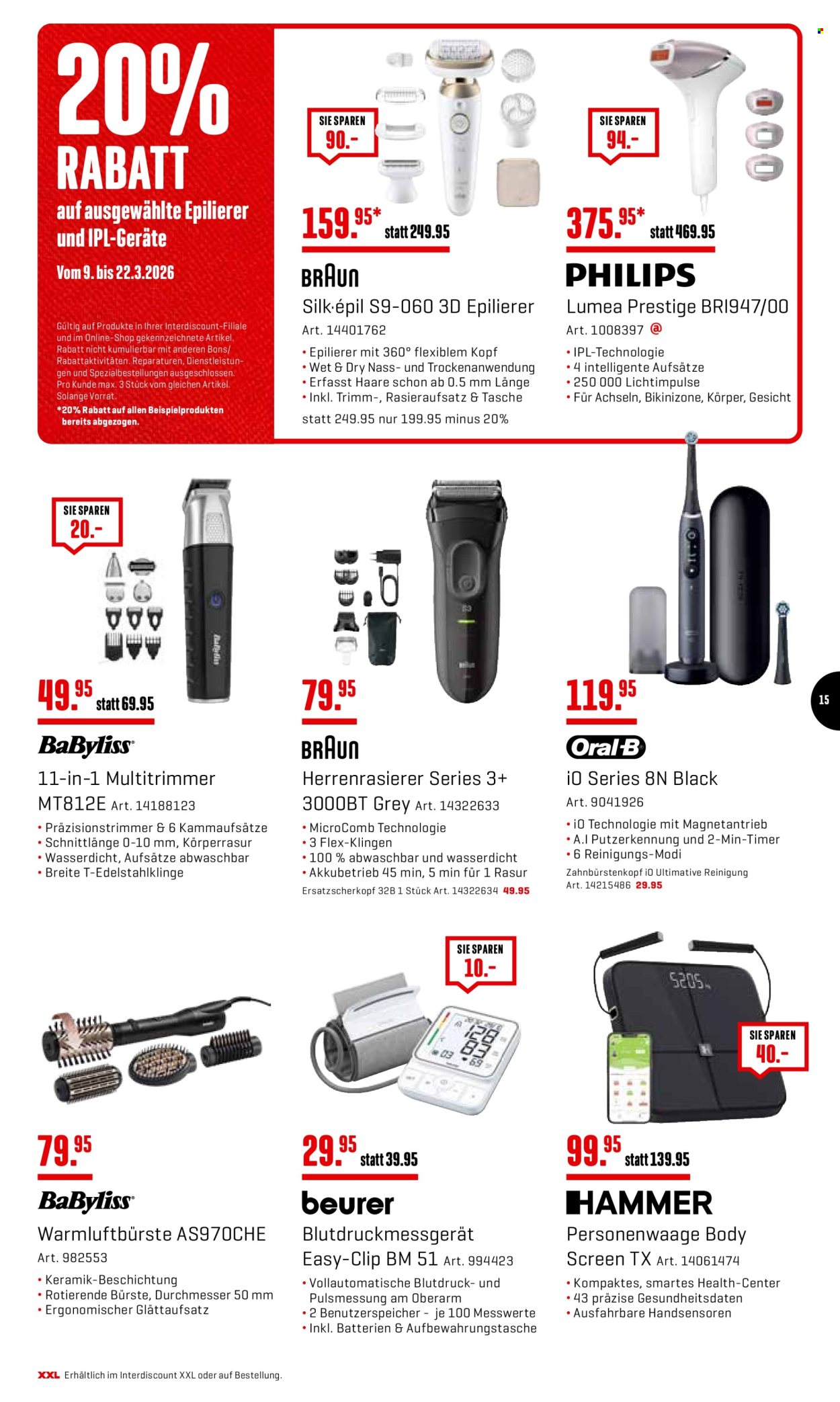 Catalogue Interdiscount - 9.3.2026 - 22.3.2026. Page 15. Page 15