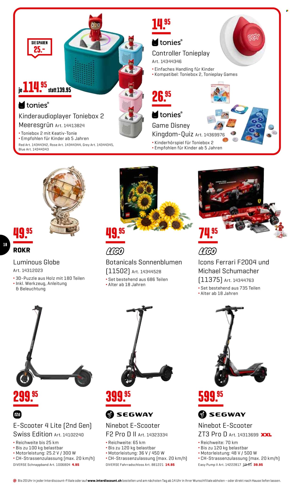 Catalogue Interdiscount - 9.3.2026 - 22.3.2026. Page 18. Page 18