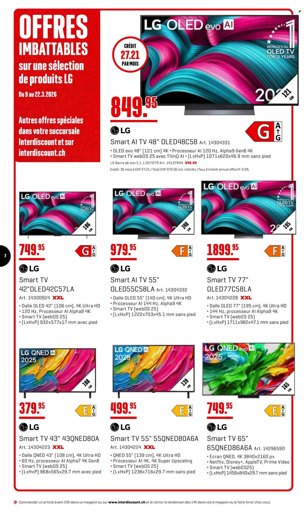 Catalogue Interdiscount - 9.3.2026 - 22.3.2026. Page 2. Page 2