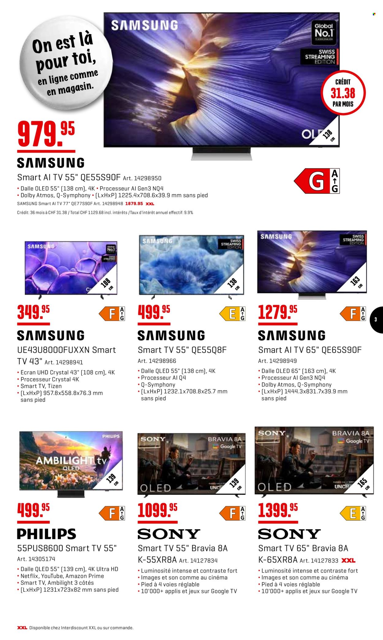 Catalogue Interdiscount - 9.3.2026 - 22.3.2026. Page 3. Page 3