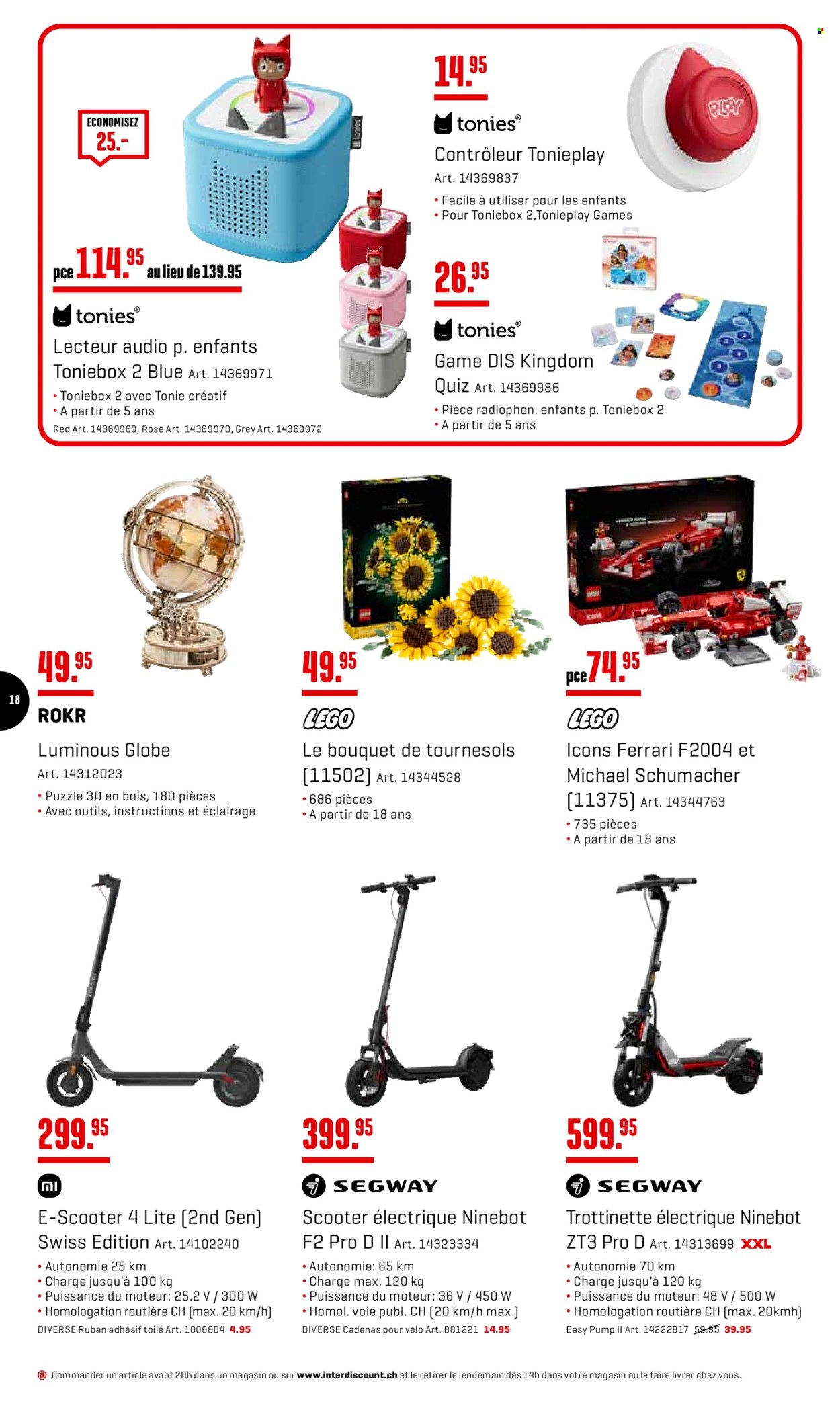 Catalogue Interdiscount - 9.3.2026 - 22.3.2026. Page 18. Page 18