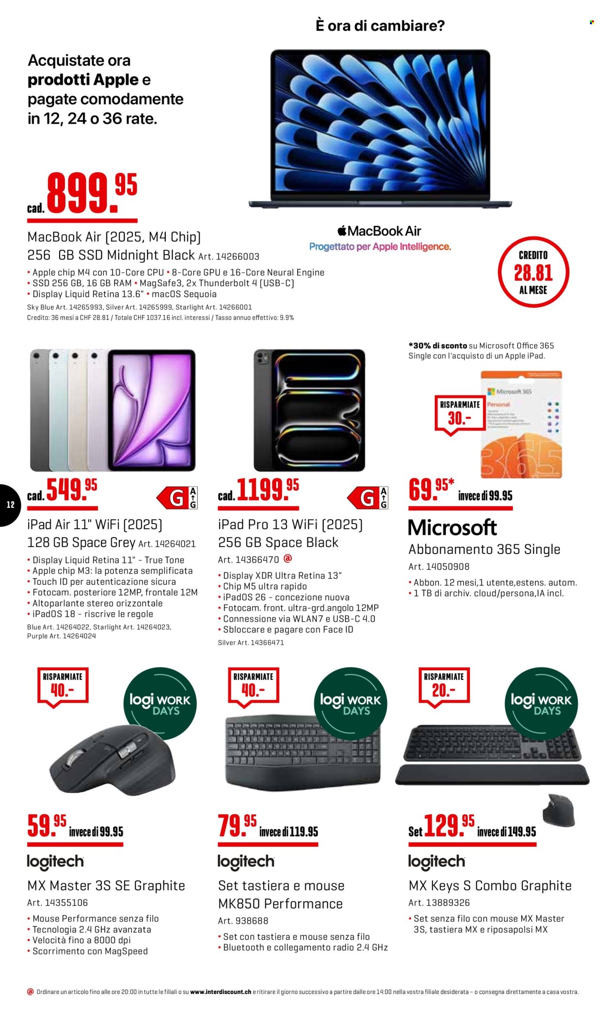 Catalogue Interdiscount - 9.3.2026 - 22.3.2026. Page 12. Page 12