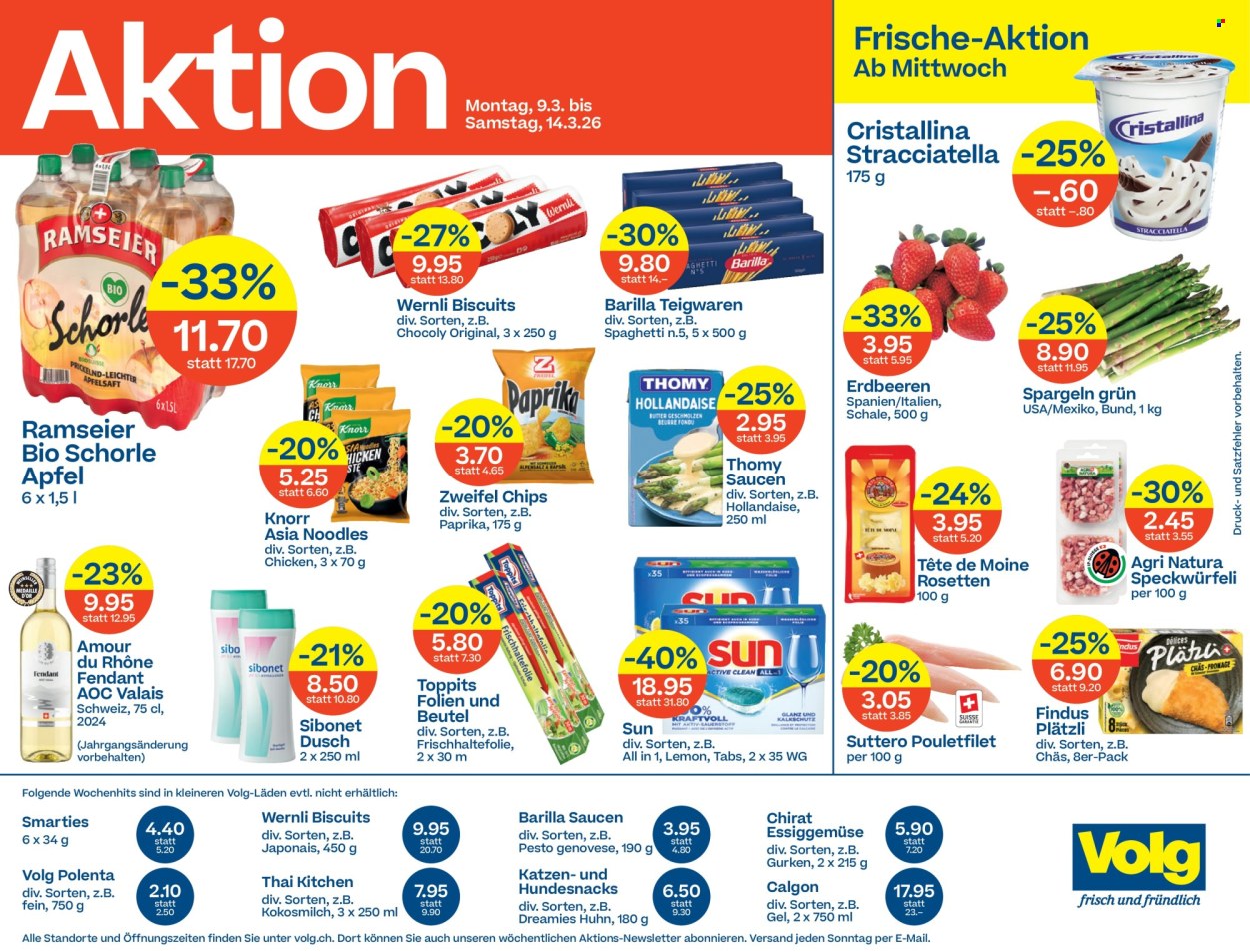 Catalogue Volg - 9.3.2026 - 14.3.2026. Page 1. Page 1