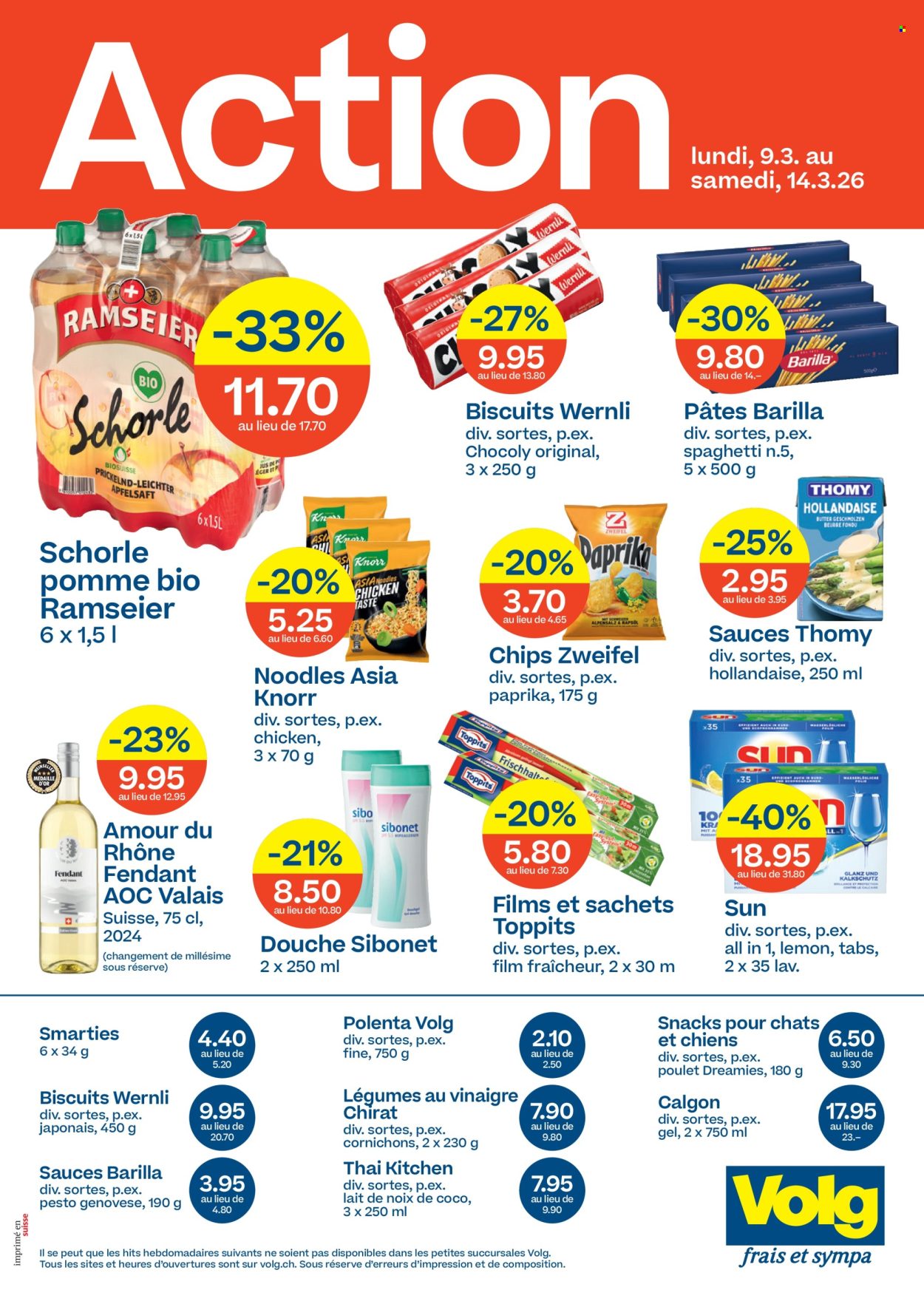 Catalogue Volg - 9.3.2026 - 14.3.2026. Page 1. Page 1