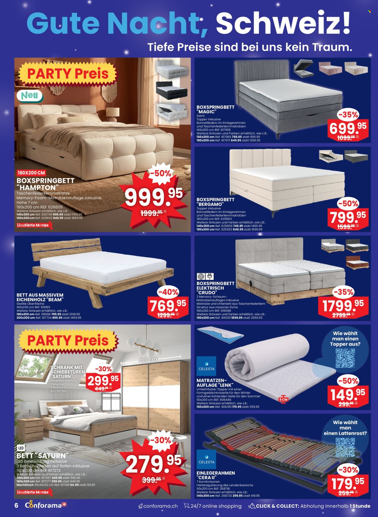 Catalogue Conforama - 11.3.2026 - 24.3.2026. Page 6. Page 6