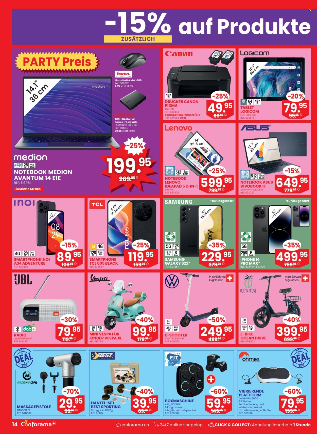 Catalogue Conforama - 11.3.2026 - 24.3.2026. Page 14. Page 14