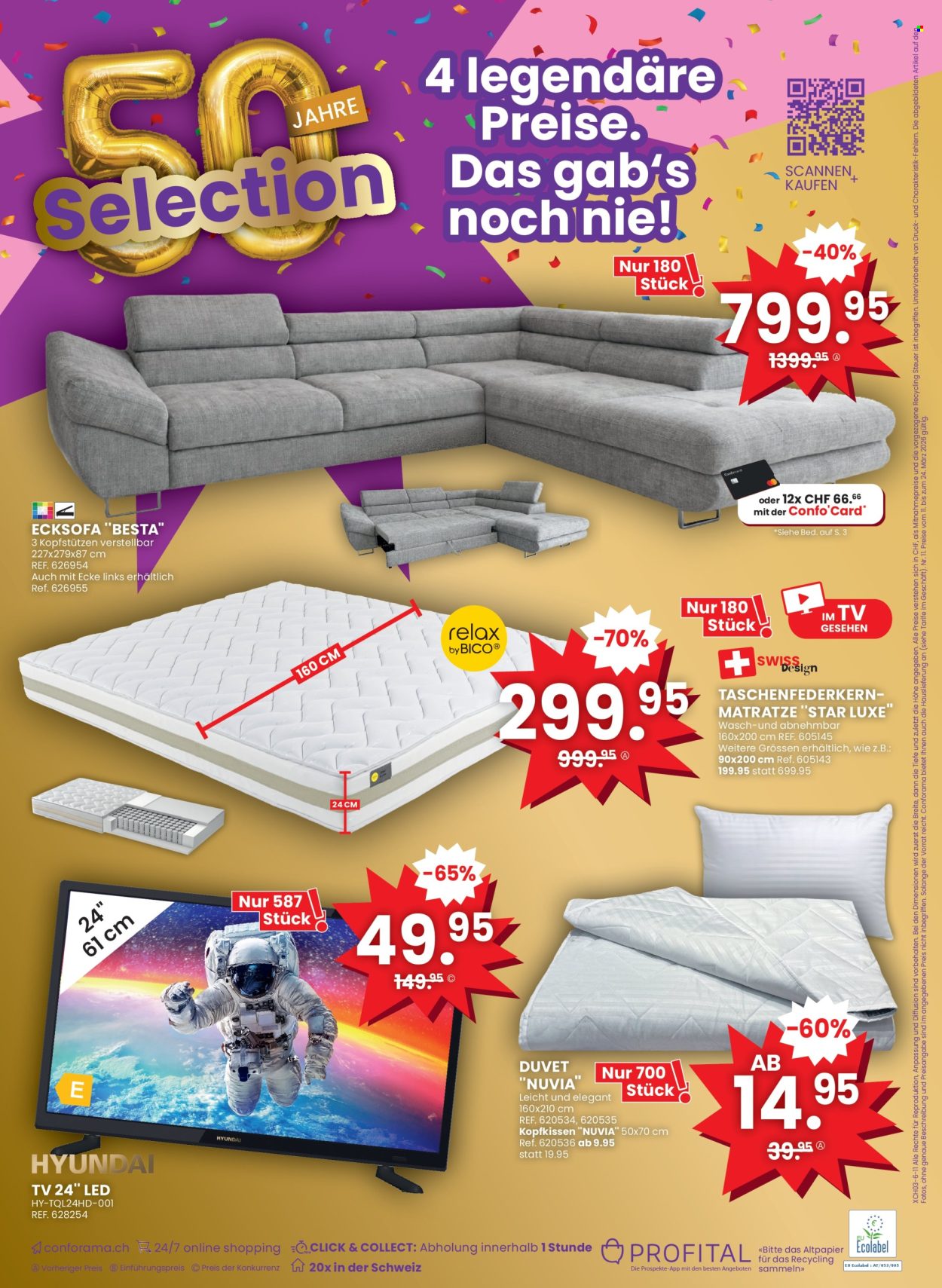 Catalogue Conforama - 11.3.2026 - 24.3.2026. Page 16. Page 16