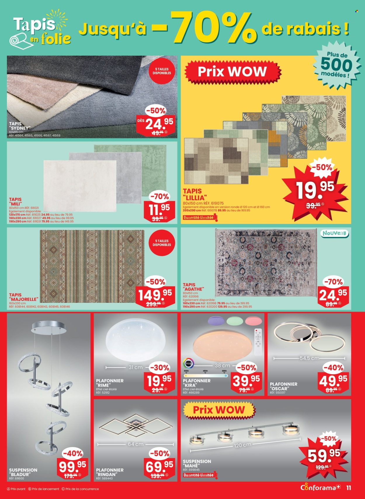 Catalogue Conforama - 11.3.2026 - 24.3.2026. Page 11. Page 11