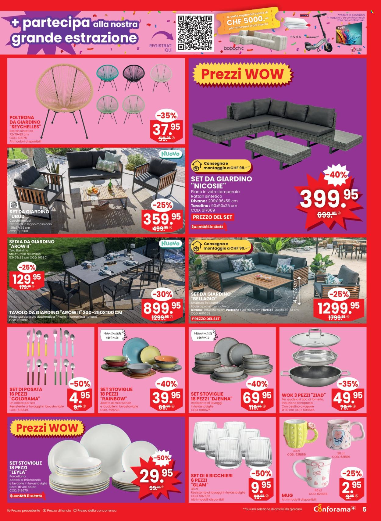 Catalogue Conforama - 11.3.2026 - 24.3.2026. Page 5. Page 5