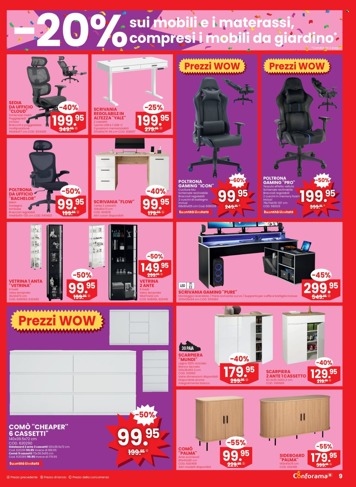 Catalogue Conforama - 11.3.2026 - 24.3.2026. Page 9. Page 9