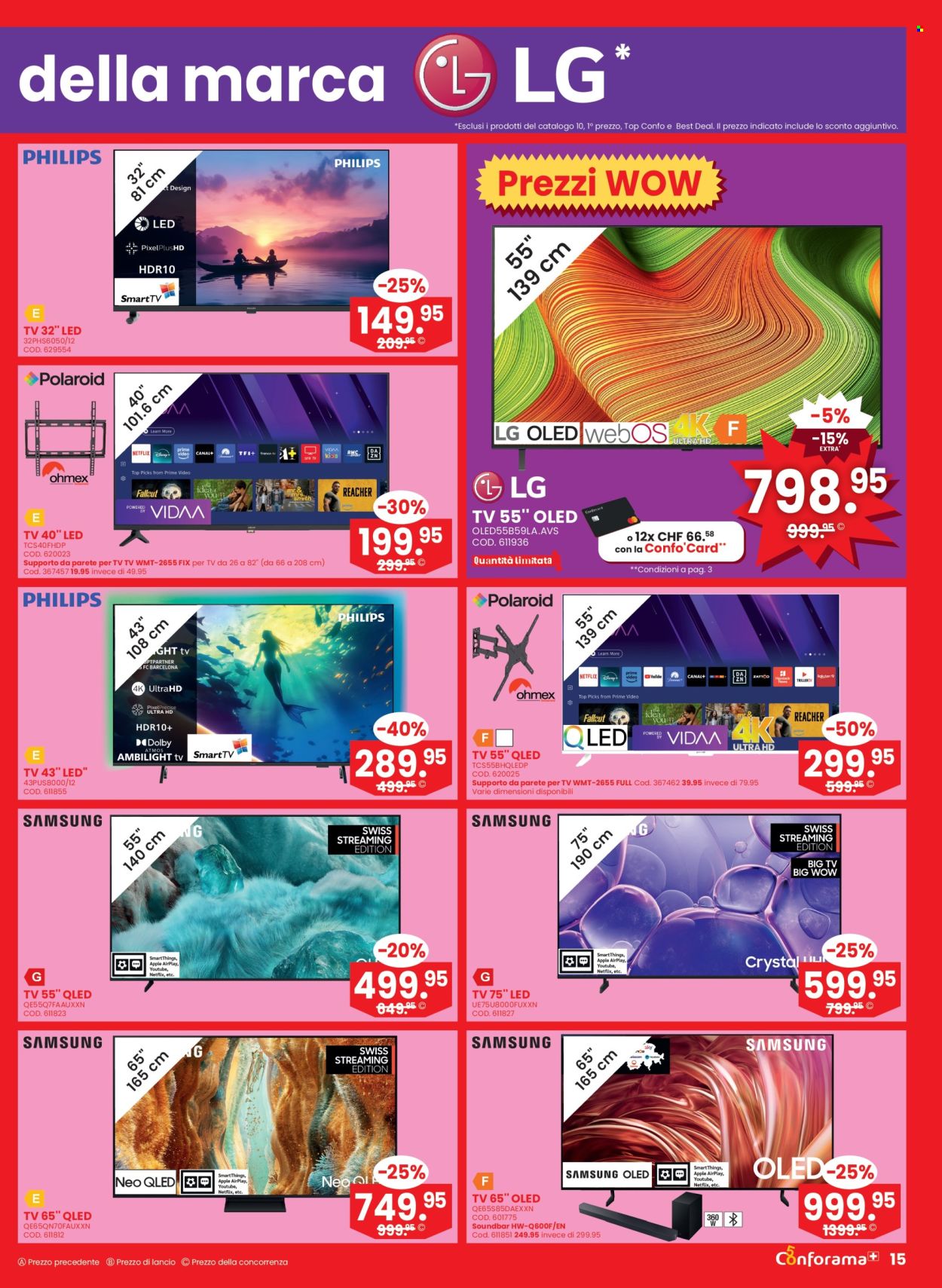 Catalogue Conforama - 11.3.2026 - 24.3.2026. Page 15. Page 15