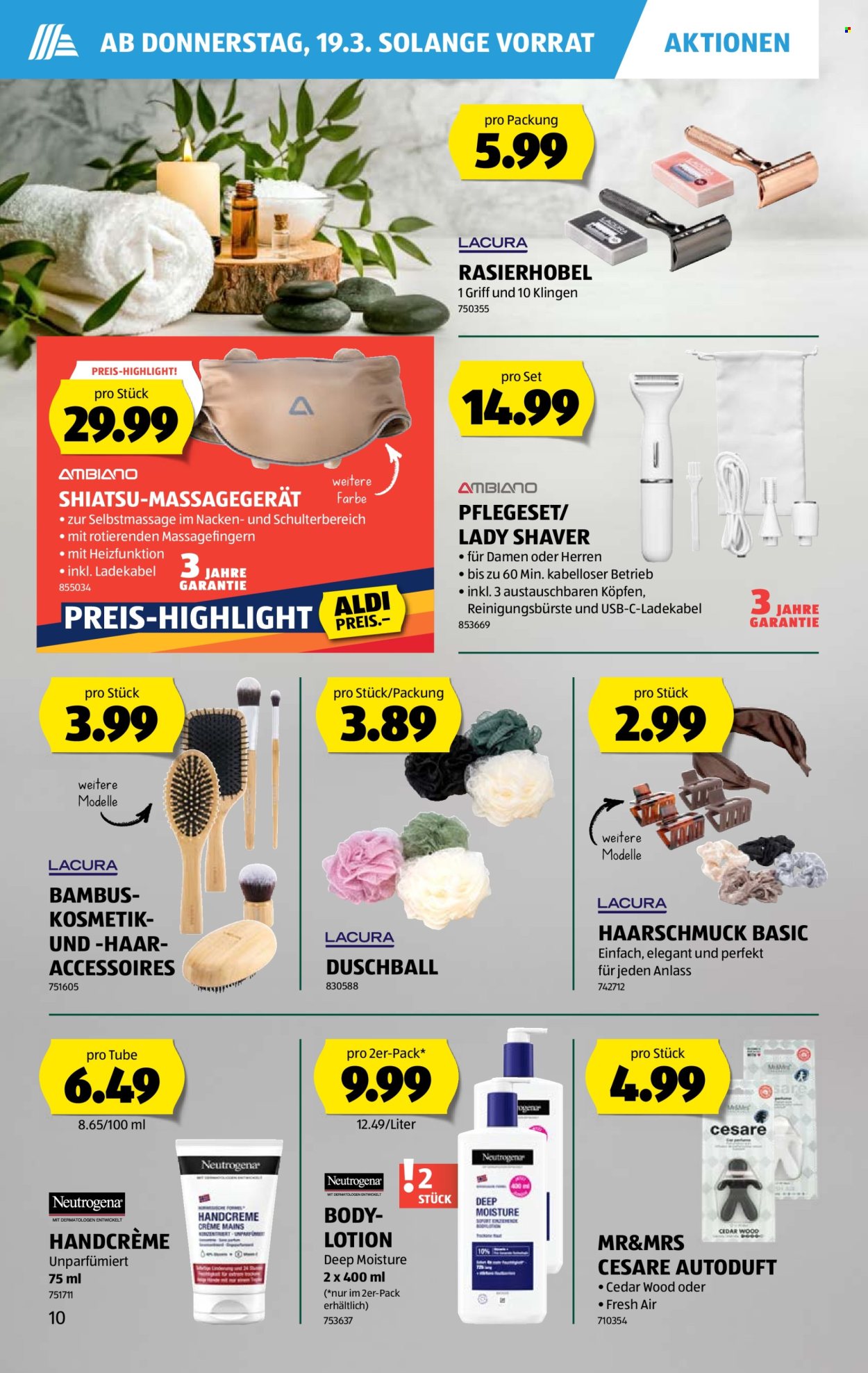 Catalogue Aldi - 19.3.2026 - 25.3.2026. Page 10. Page 10