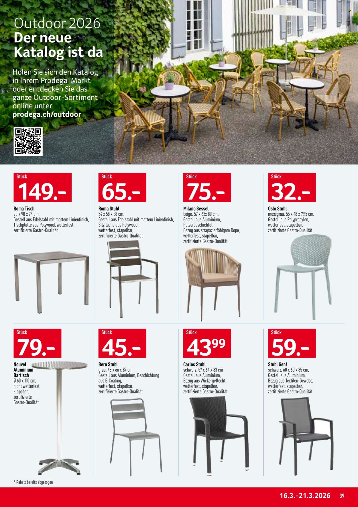 Catalogue Prodega - 16.3.2026 - 21.3.2026. Page 39. Page 39