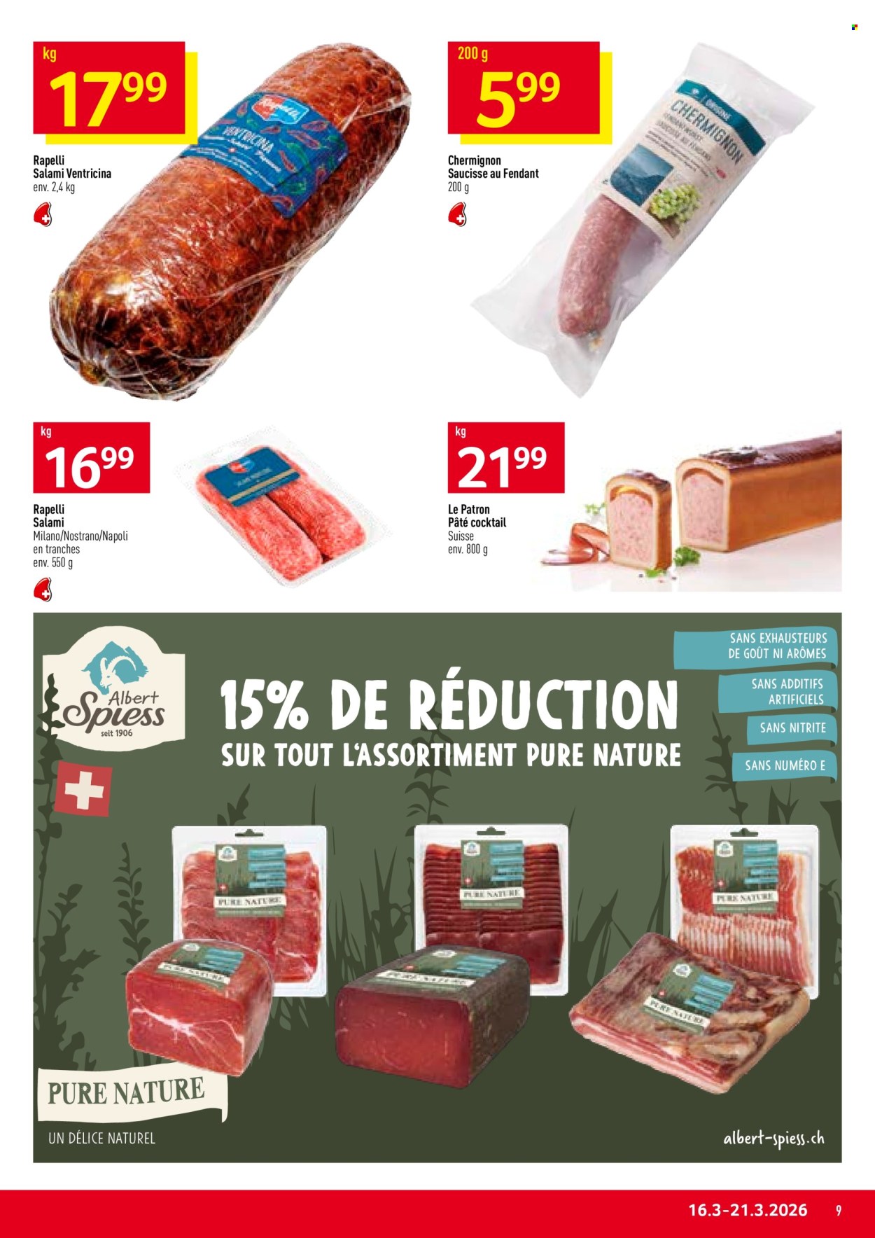 Catalogue Prodega - 16.3.2026 - 21.3.2026. Page 9. Page 9