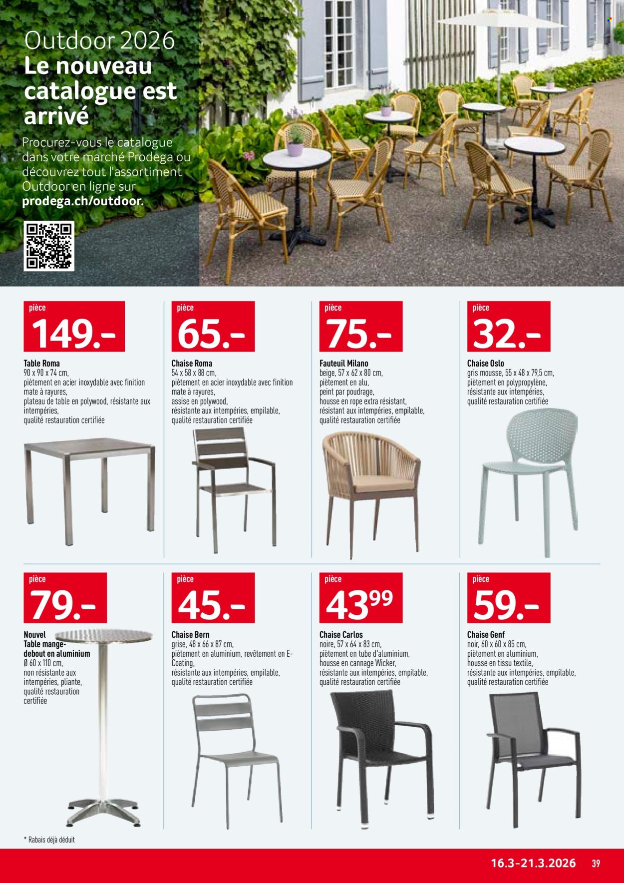 Catalogue Prodega - 16.3.2026 - 21.3.2026. Page 39. Page 39