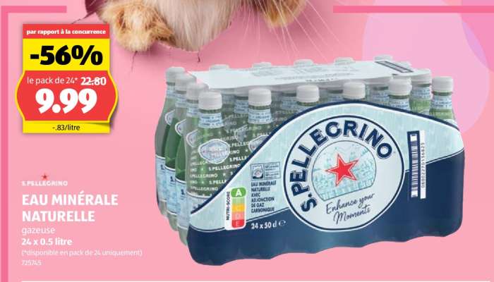 S.PELLEGRINO EAU MINÉRALE NATURELLE