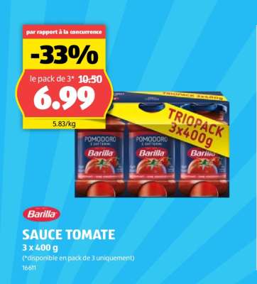 Barilla SAUCE TOMATE