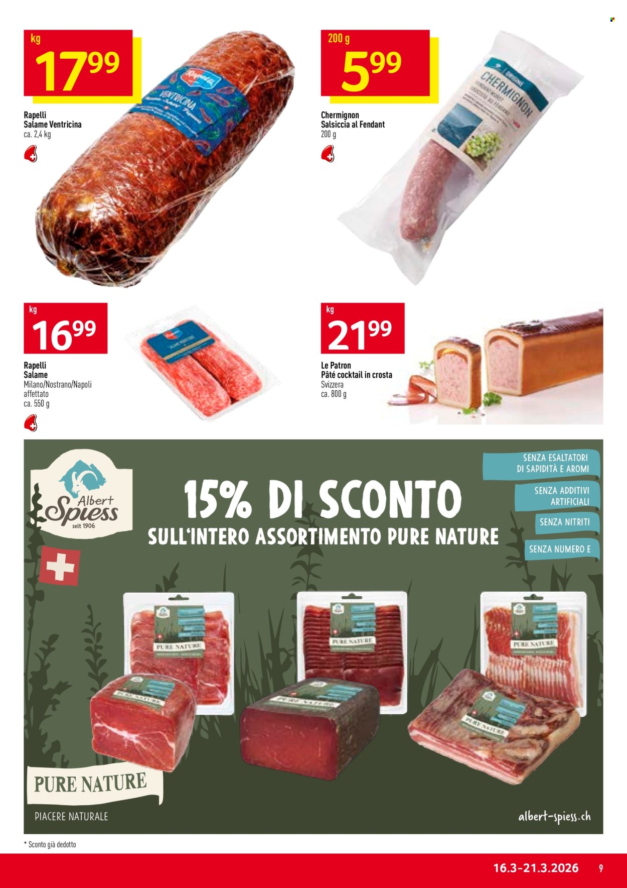 Catalogue Prodega - 16.3.2026 - 21.3.2026. Page 9. Page 9