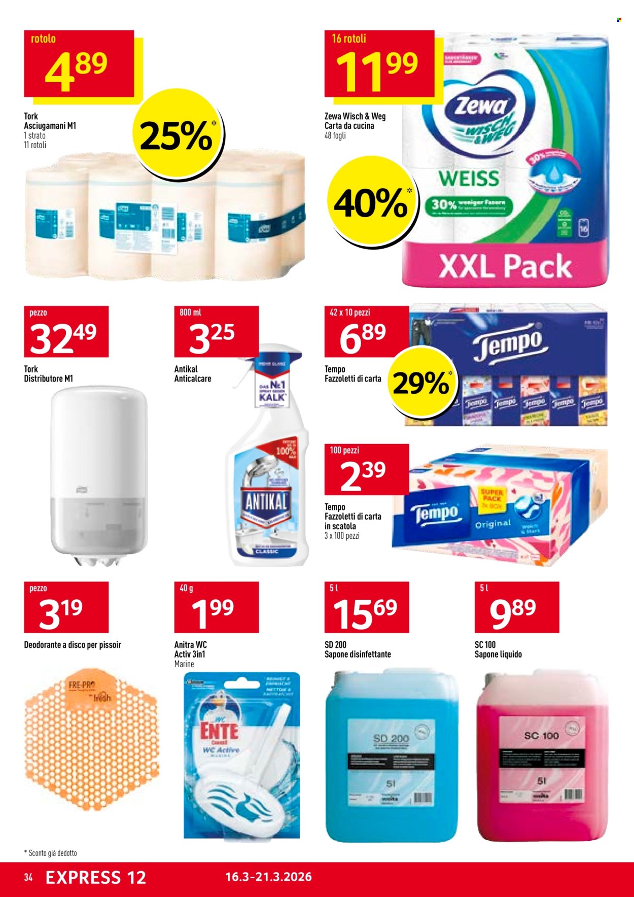 Catalogue Prodega - 16.3.2026 - 21.3.2026. Page 34. Page 34