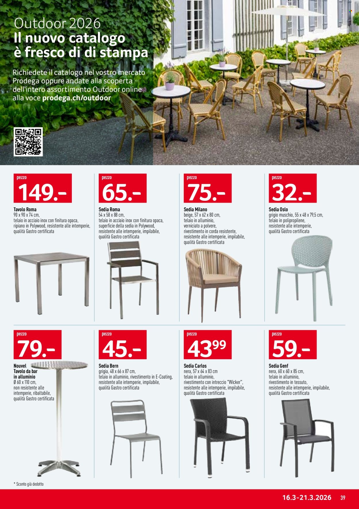 Catalogue Prodega - 16.3.2026 - 21.3.2026. Page 39. Page 39