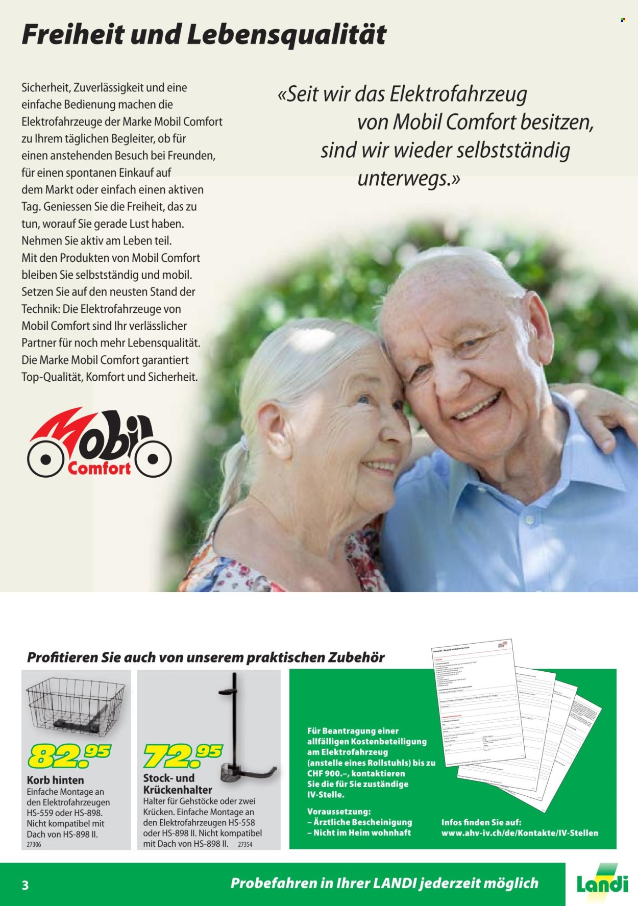 Catalogue Landi. Page 3. Page 3